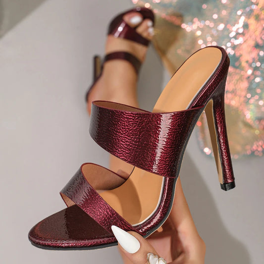 Concealed Platform Stiletto Sandals