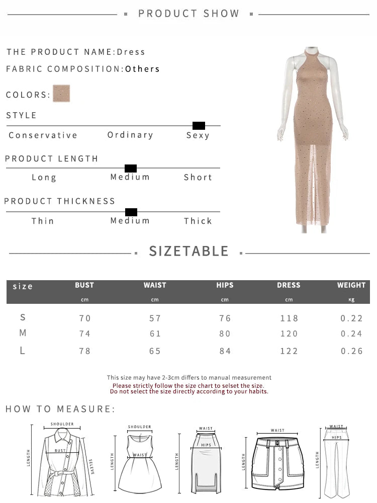 Shimmer Sequin Applique Halter Party Gown for Women