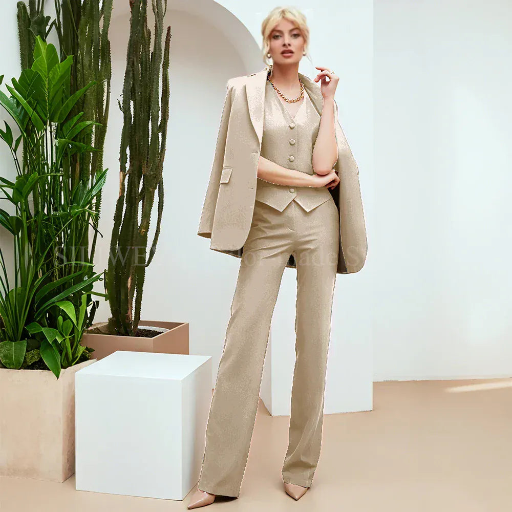 Three Piece Suit Set