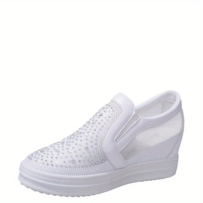 Hidden Platform Slip On Sneakers