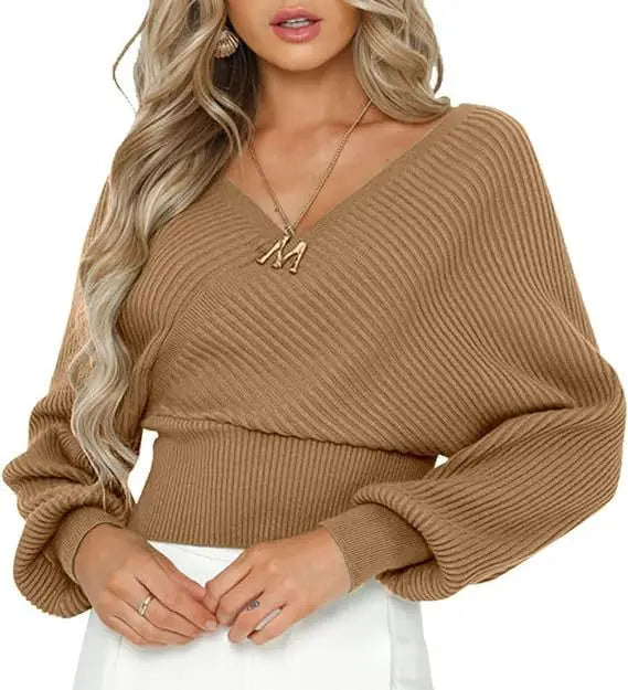 Women Pullovers Sweaters Knitted V Neck Full Sleeve Jumpers Y2k Streetwear Elegant Splice Knit Work Causal Tops Autumn Winter