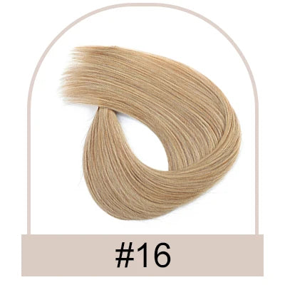 Straight Keratin Fusion Human Hair Extensions for Women