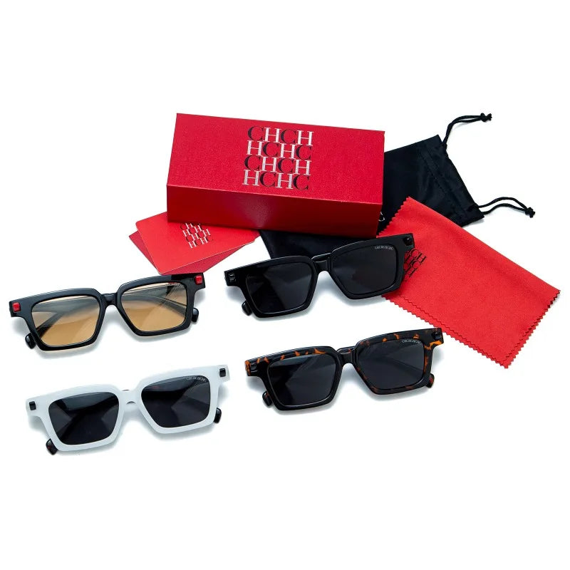 Retro Square Frame Fashion Sunglasses