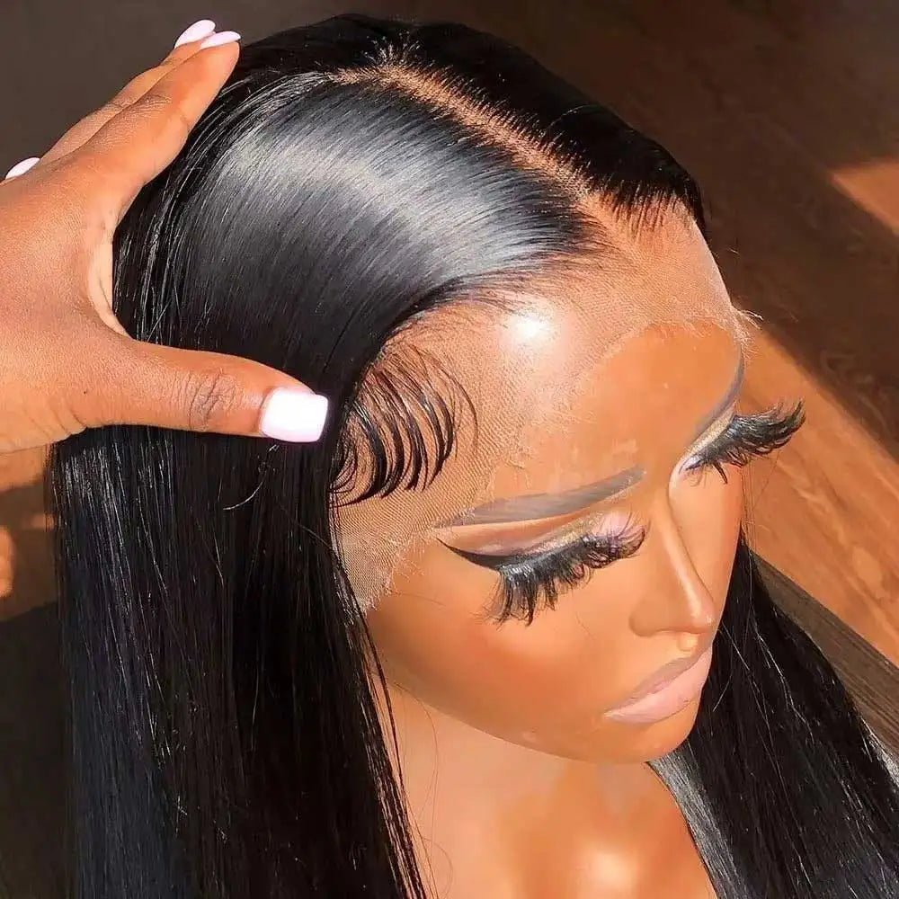 Straight Brazilian Lace Front Human Hair Wig for Women