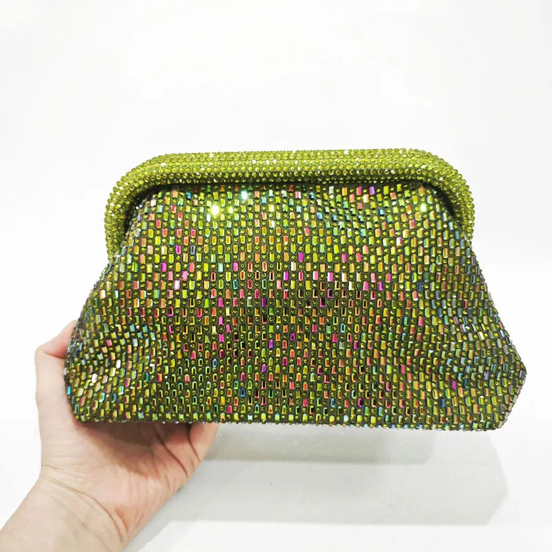 Rhinestone Evening Clutch Bag