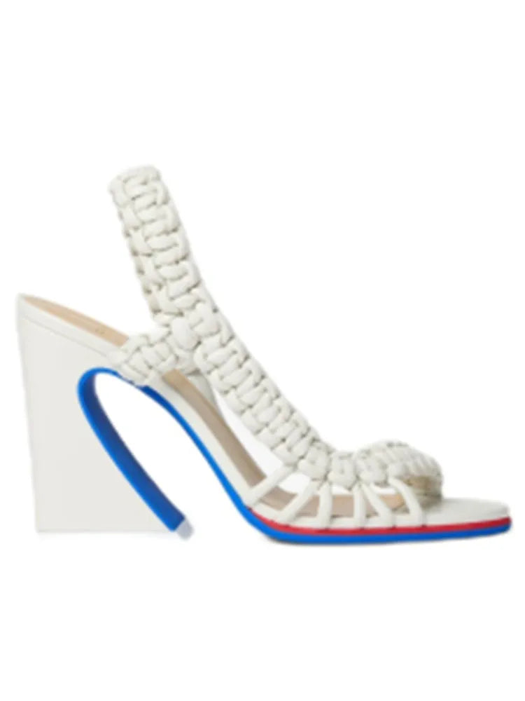 Fashionable Summer Woven High Heel Sandals for Women
