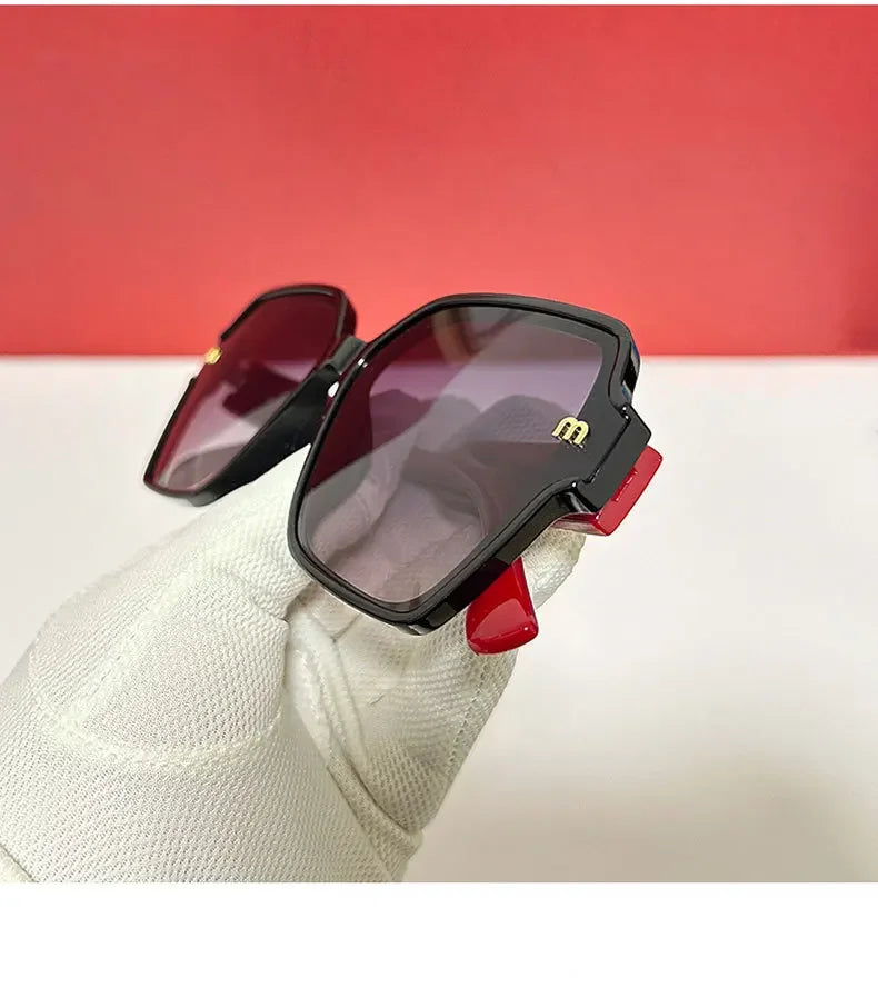 Oversized Square Gradient Sunglasses