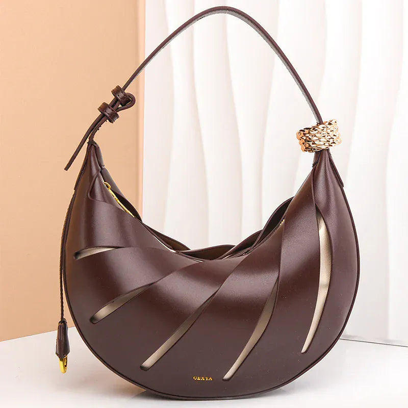 Lightweight Crescent Shoulder Bag