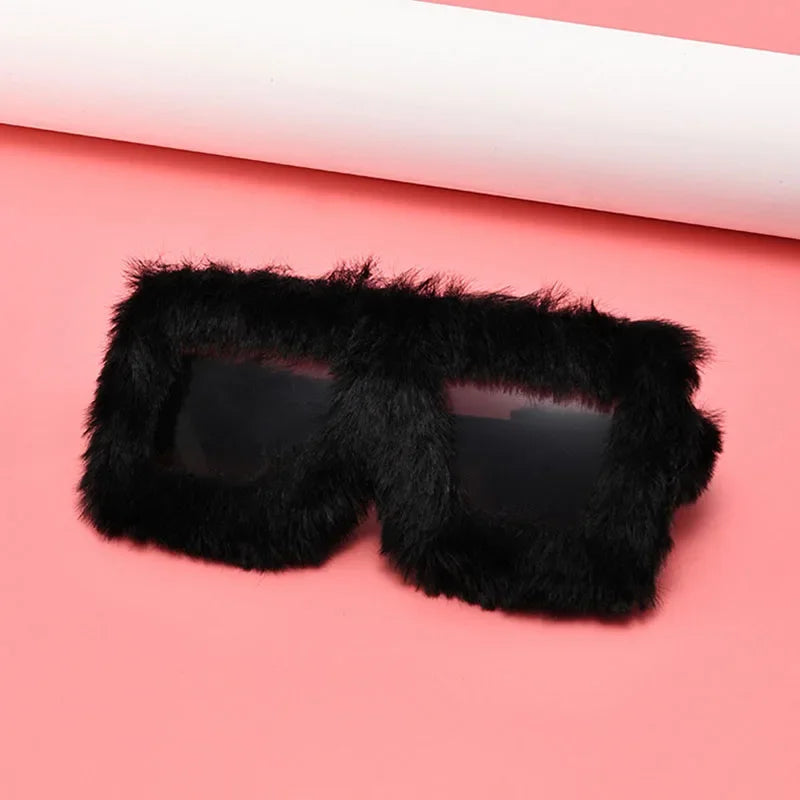 Velvet Frame Gradient Sunglasses