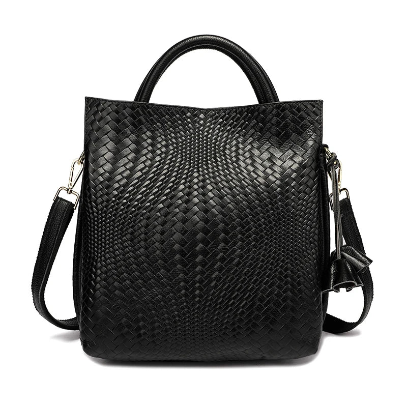 Premium Minimalist Top Layer Leather Tote Bag for Women