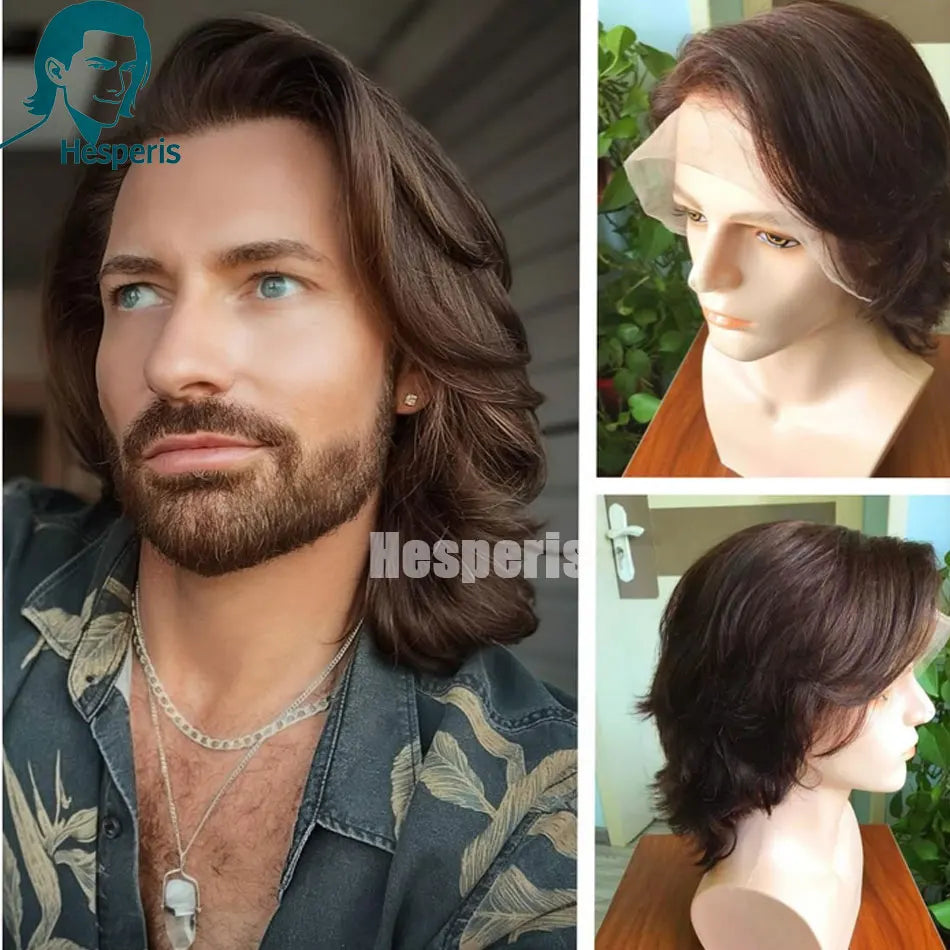 Pre Plucked Short Wave Lace Front Human Hair Wig For Women