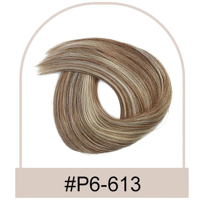 Straight Keratin Fusion Human Hair Extensions for Women
