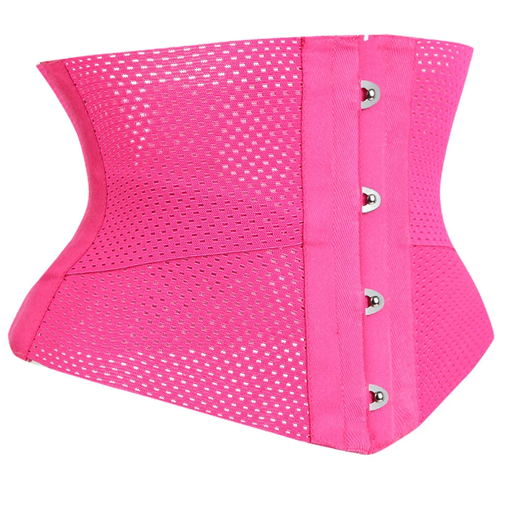 Breathable Elastic Mesh Underbust Corset for Women