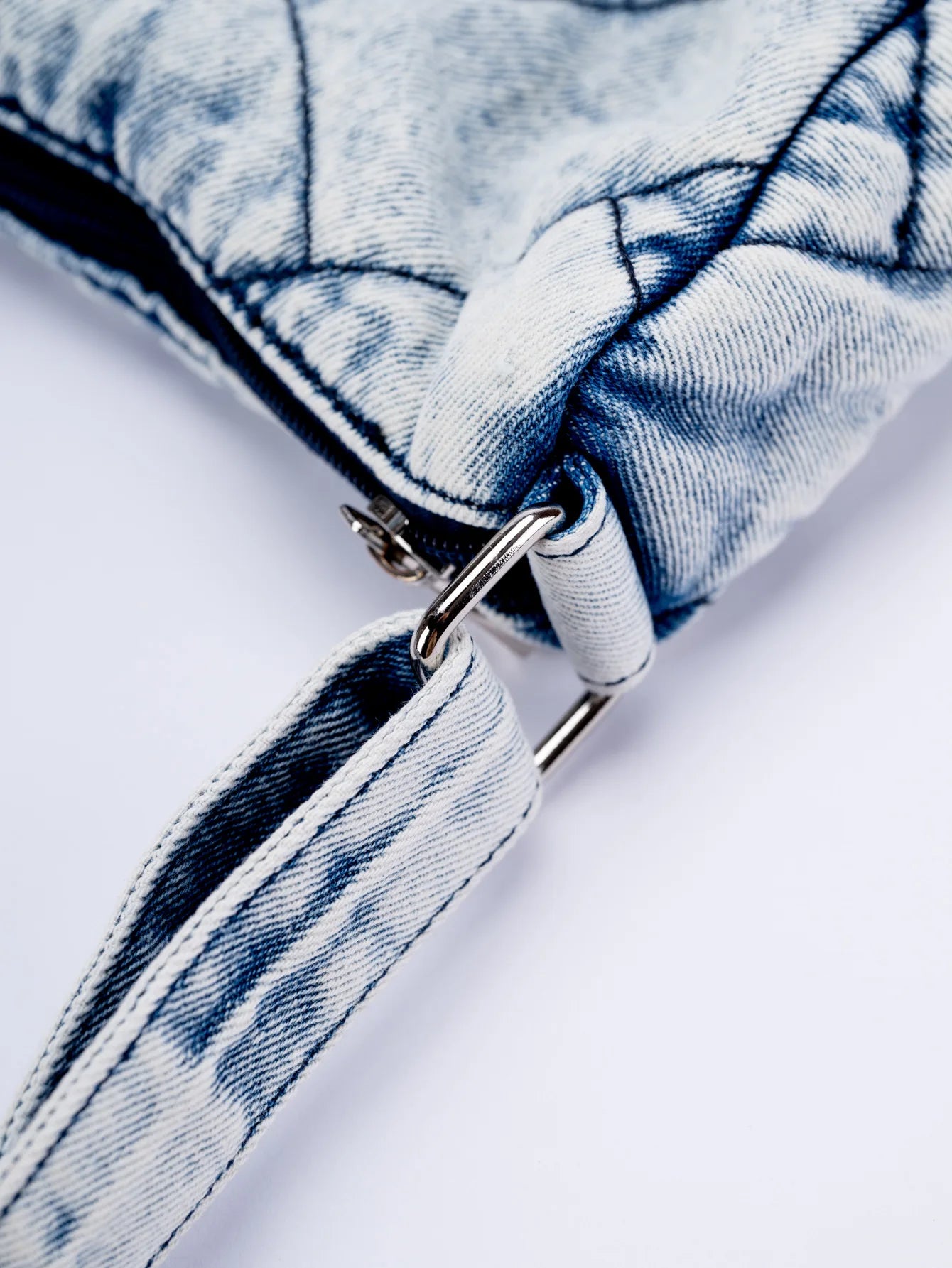 Vintage Denim Shoulder Bag Women's Large Capacity Messenger Bag Multi-pockets Satchel Bags Adjustable Strap Ladies Crossbody Bag