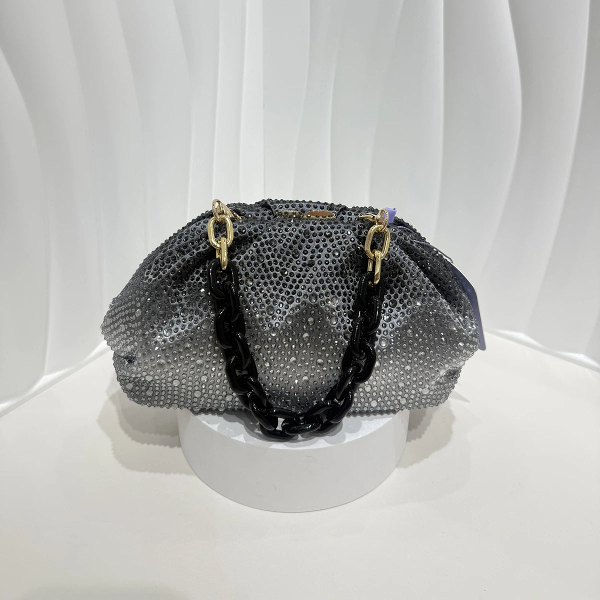 Sparkling Rhinestone Evening Clutch Shoulder Bag for Women