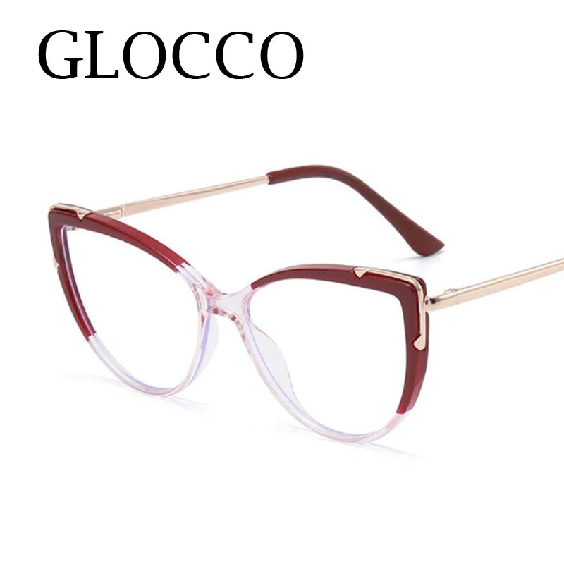 Cat Eye Fashion Blue Light Reading Glasses for Women