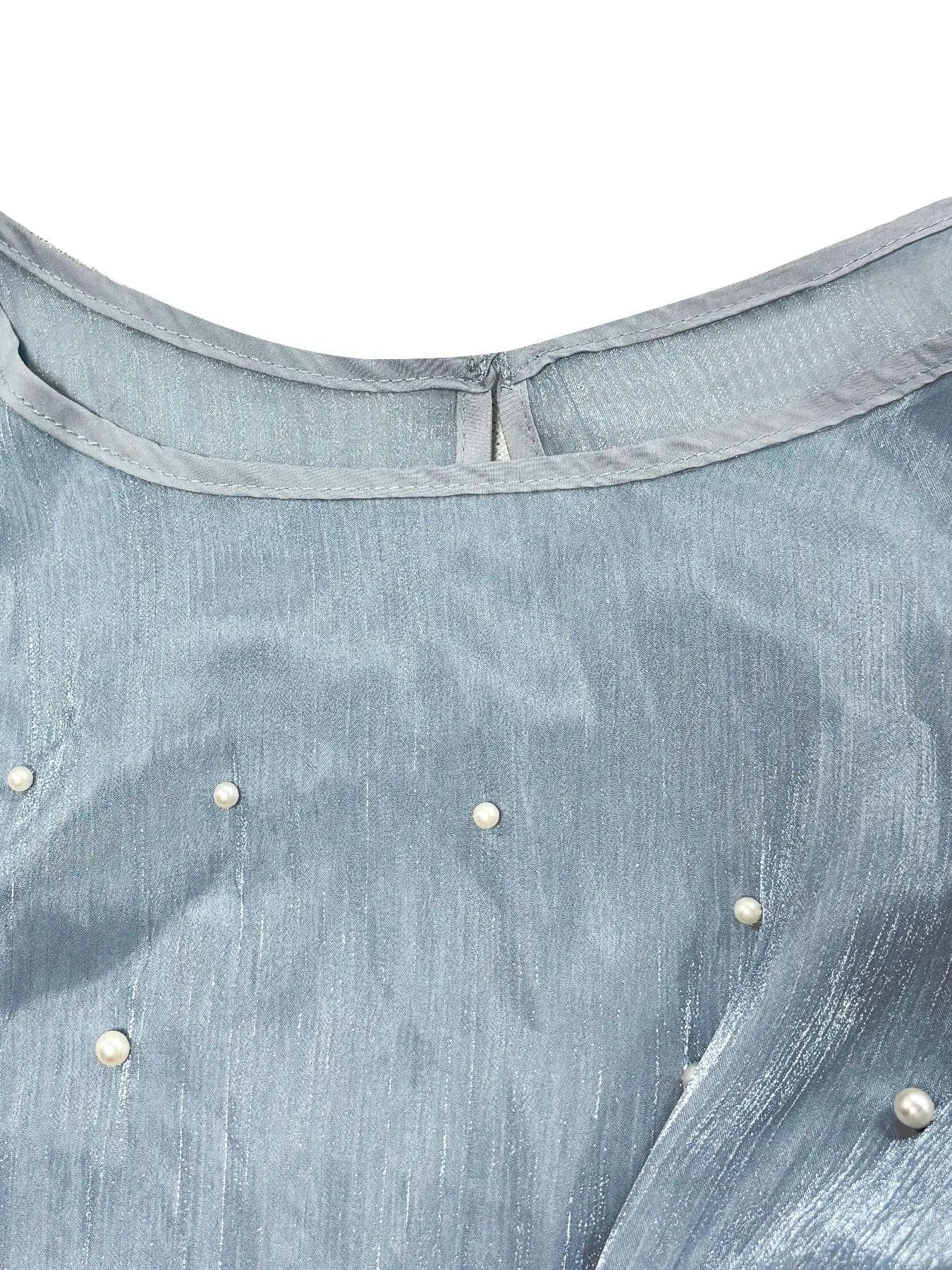 【Plus Size】 Round Neck Top, Plus Elegant Fashion Casual Long Sleeve Top for Daily Outdoor Wear, Women Plus Clothing for All Seas