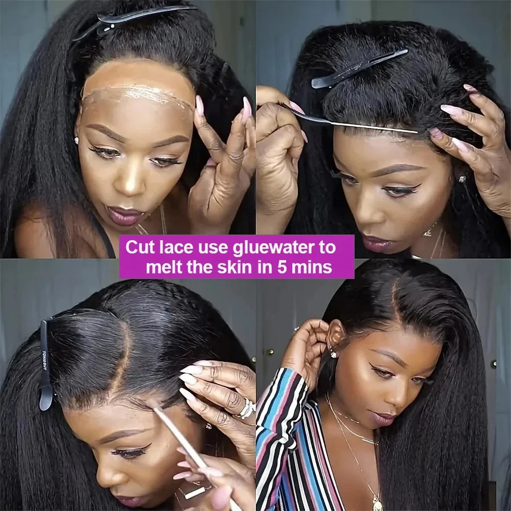 Kinky Straight Lace Wig