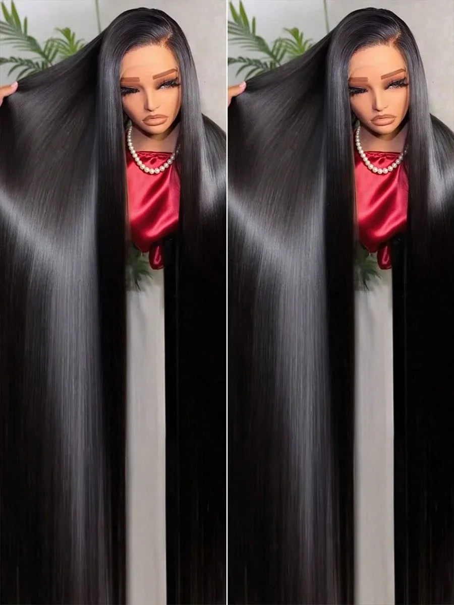 Glueless Straight Human Hair Lace Wig