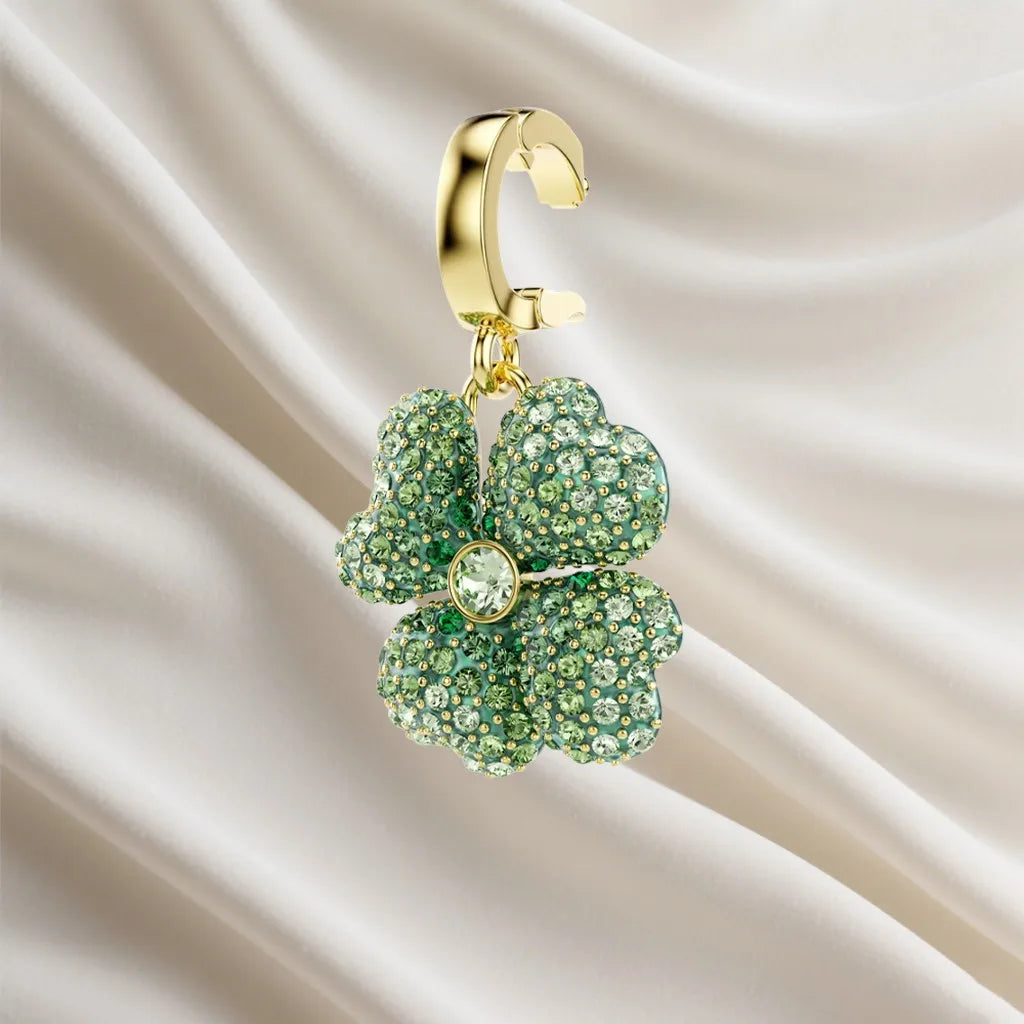 Sparkling Inlaid Pearl Pendant Jewelry Set for Women