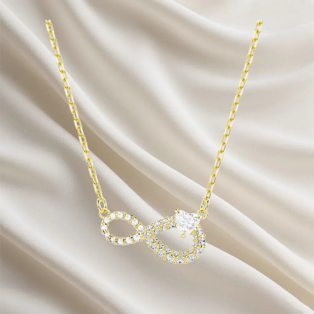 Sparkling Inlaid Pearl Pendant Jewelry Set for Women