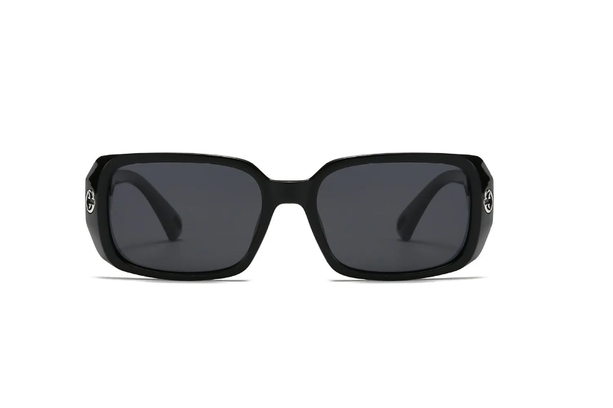 Patterned Square UV400 Sunglasses