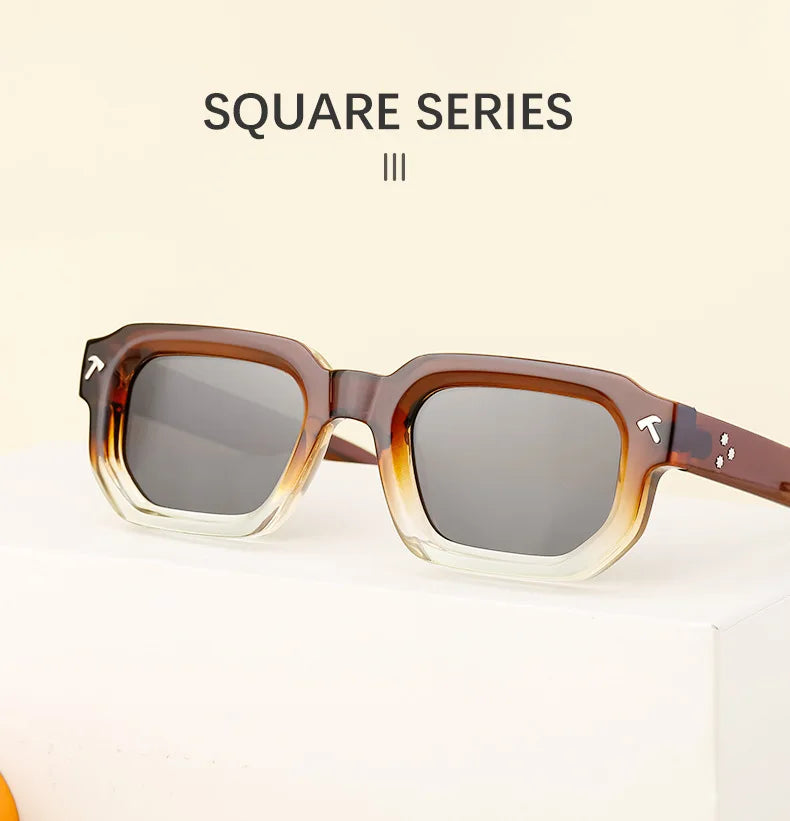 Small Square Polarized Sunglasses