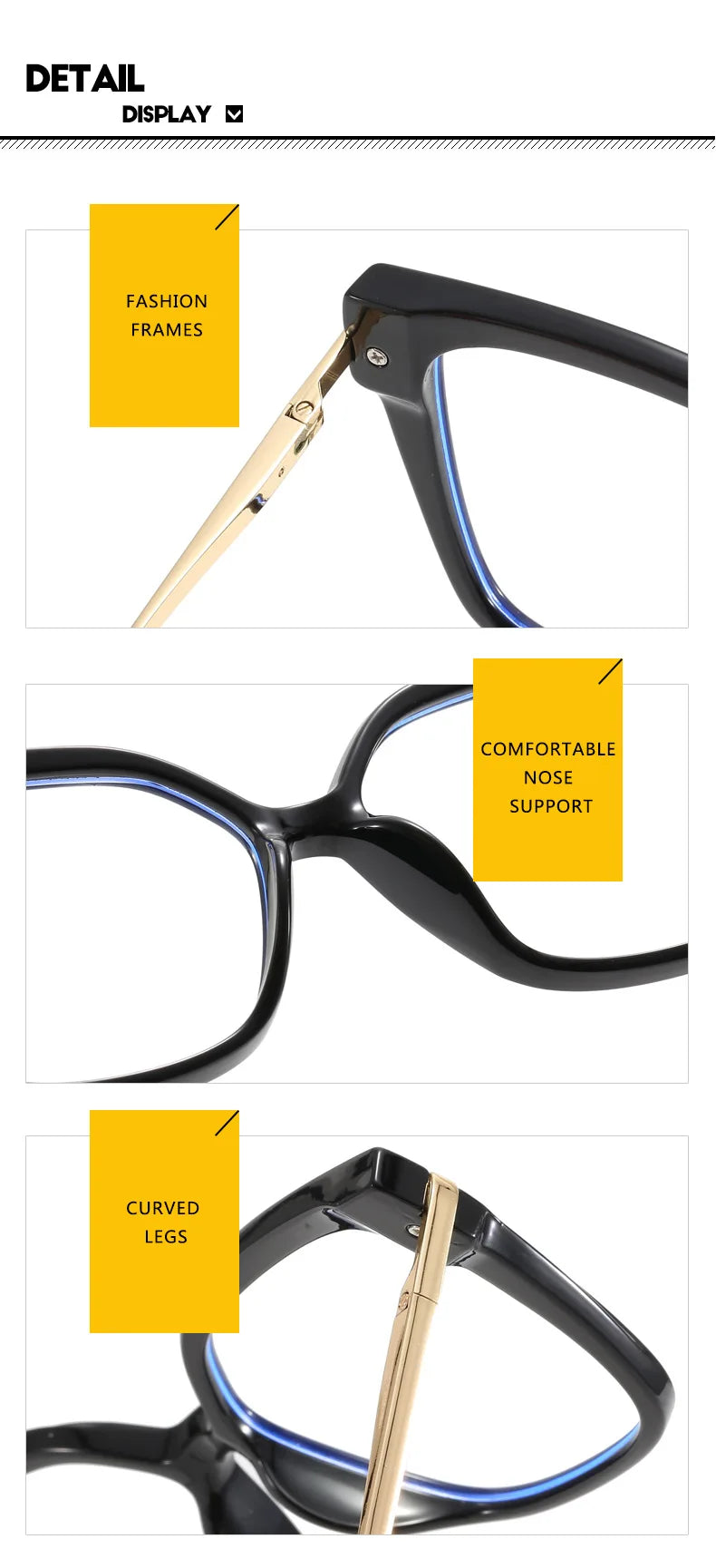 Leopard Square Frame Blue Light Blocking Reading Glasses For Women
