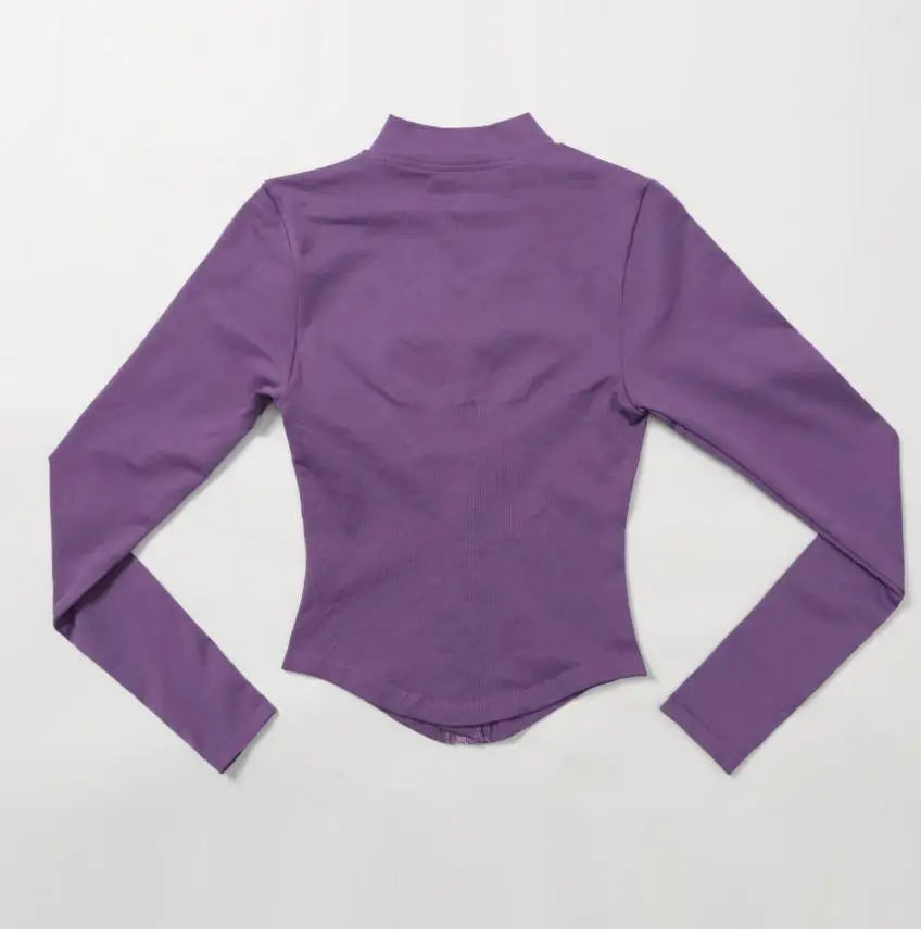 FAGADOER Fashion Sports Two Piece Outfits Woman Long Sleeve Zipper Jacket and High Waist Leggings Jogger Female Streetwear New