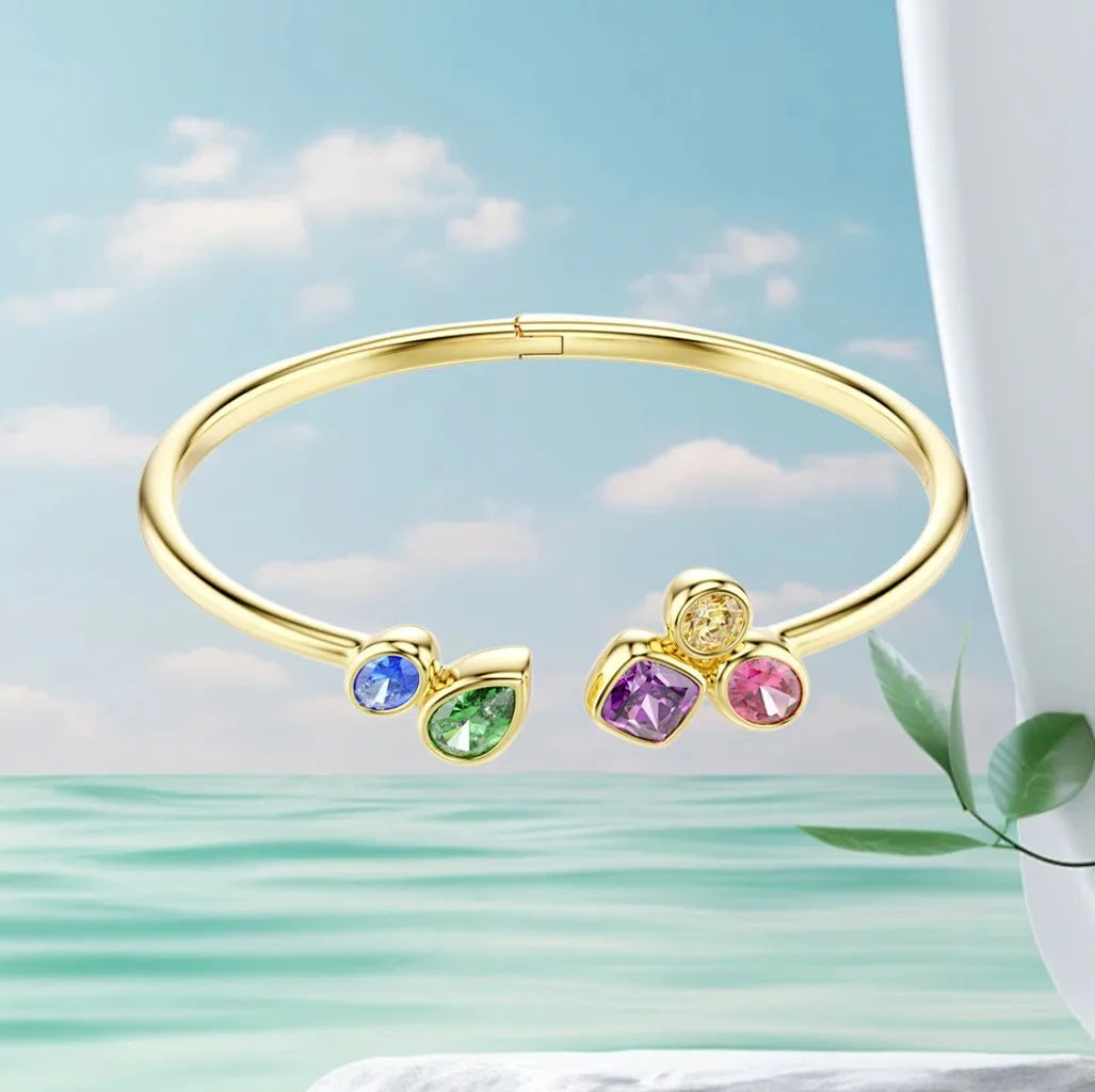 Mixed Cut Crystal Jewelry Set
