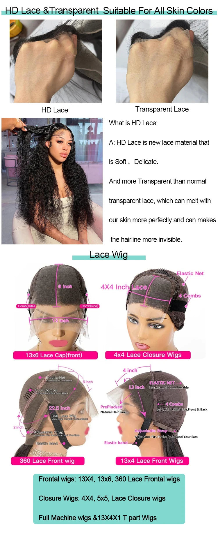 Uniisoe Highlight 613 with Black Straight Lace Front Human Hair Wigs 36 inch 200% Black Women13x4 Transparent Lace Brazilian Wig