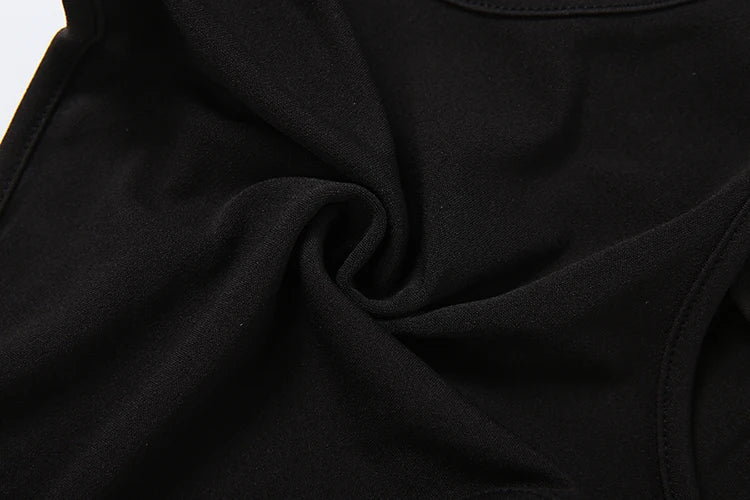 High Stretch Hollow Out Backless Bodysuit for Women
