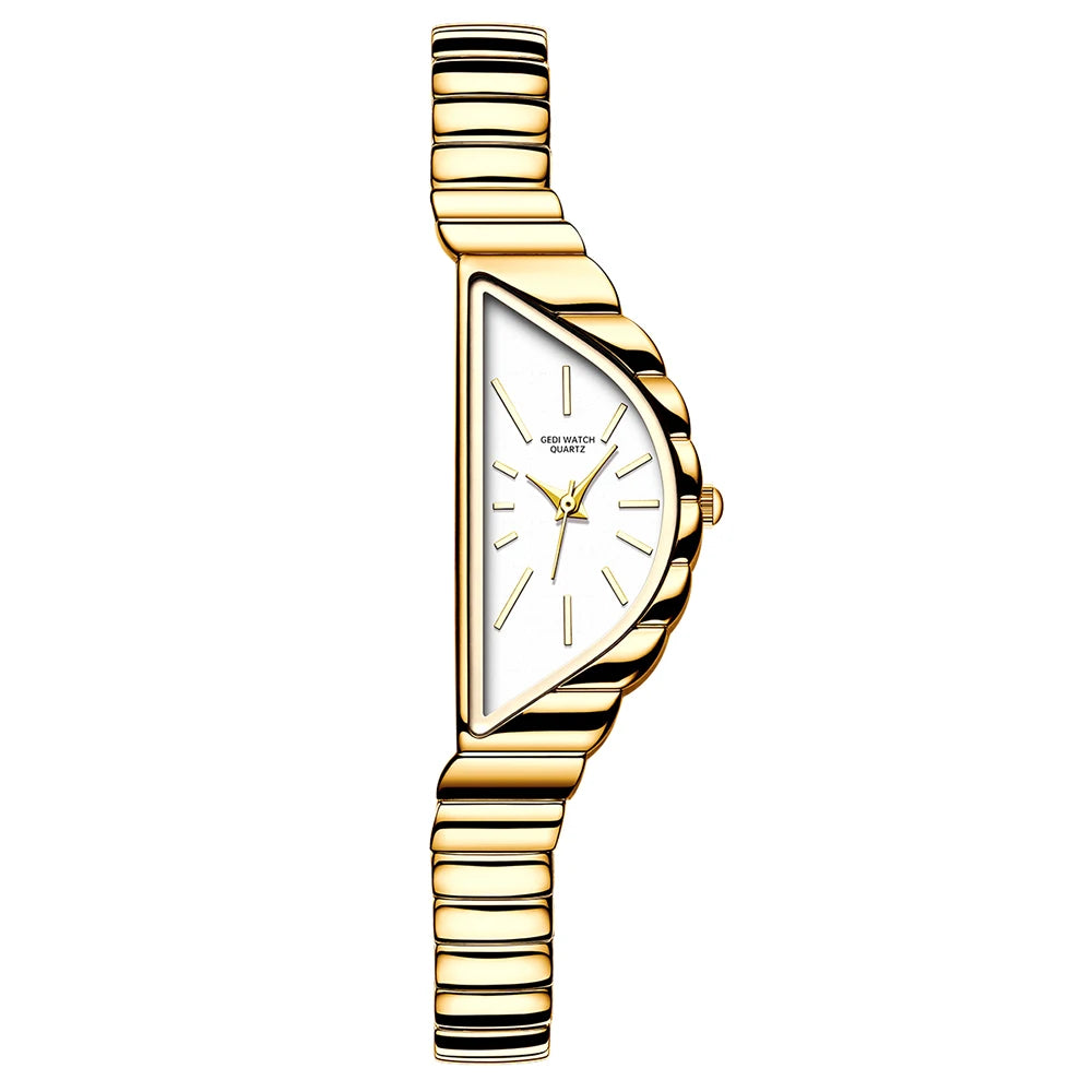 Vintage Irregular Case Quartz Watch