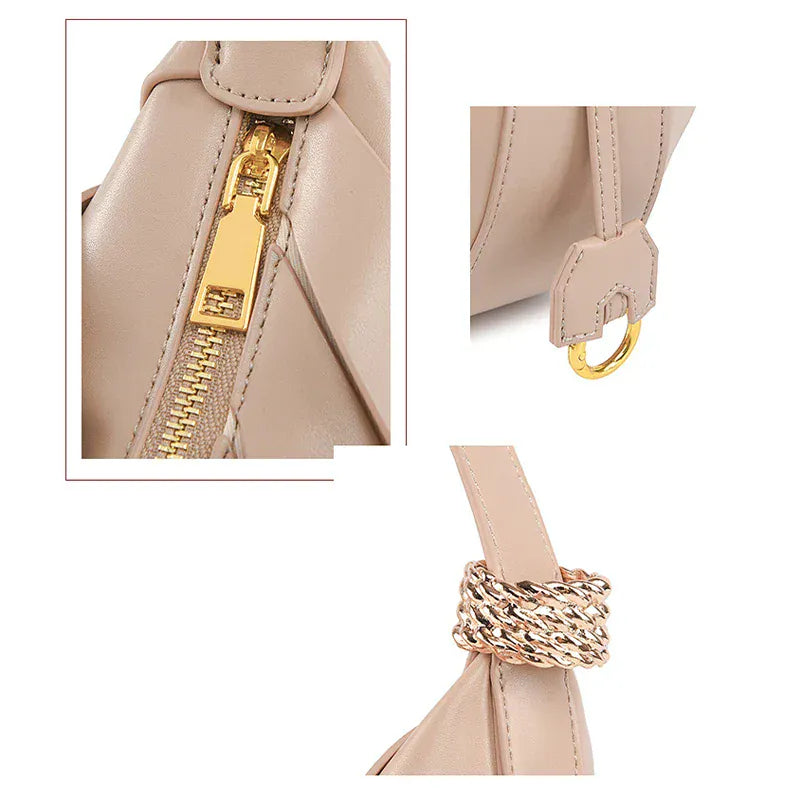 Lightweight Crescent Shoulder Bag