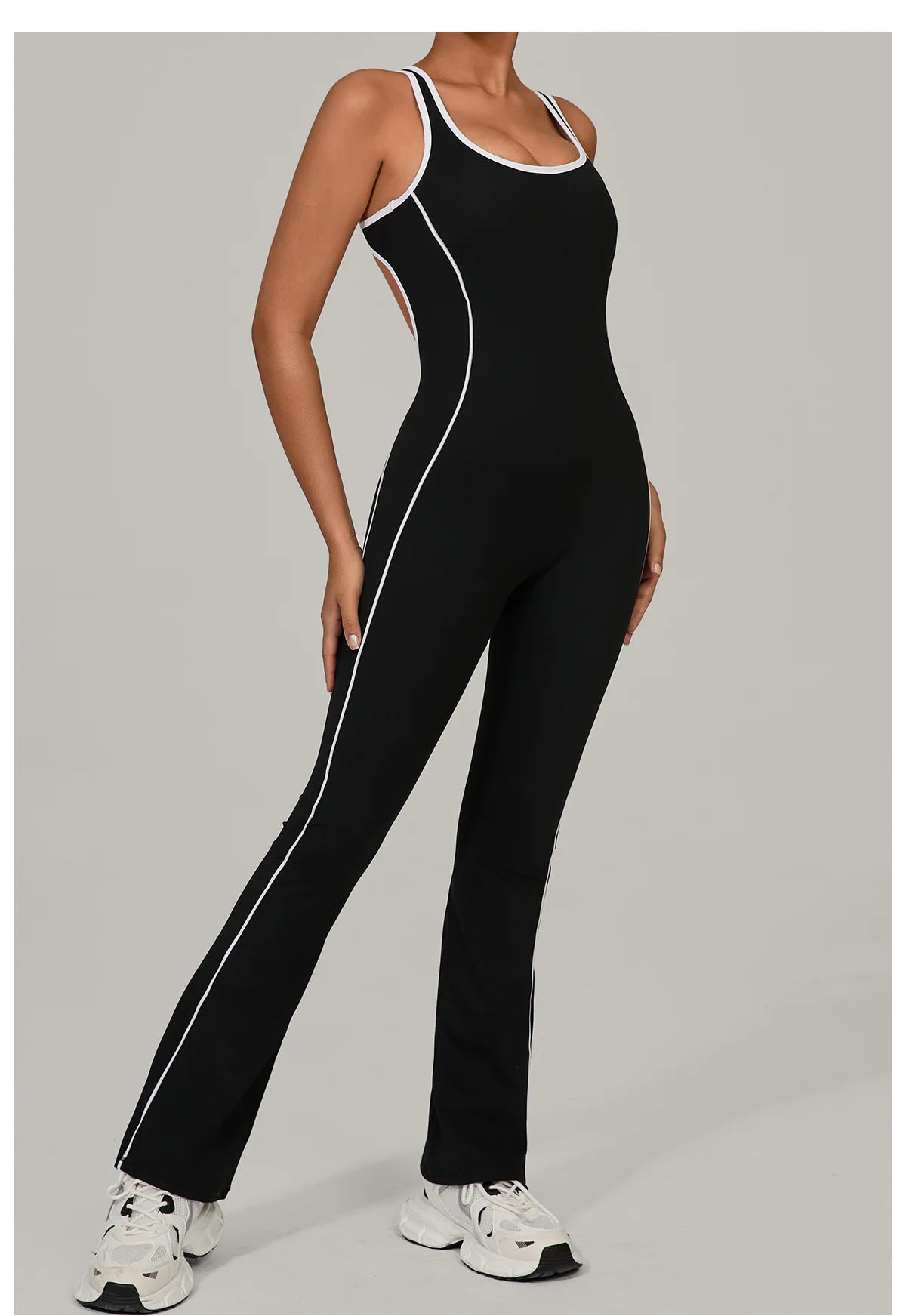 Casual Two Piece Jacket And Jumpsuit Set for Women