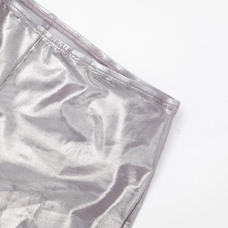 See-Through Lingerie-Inspired Clubwear Shorts for Women