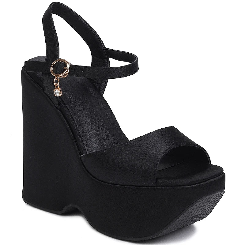 Open Toe Platform Wedge Sandals