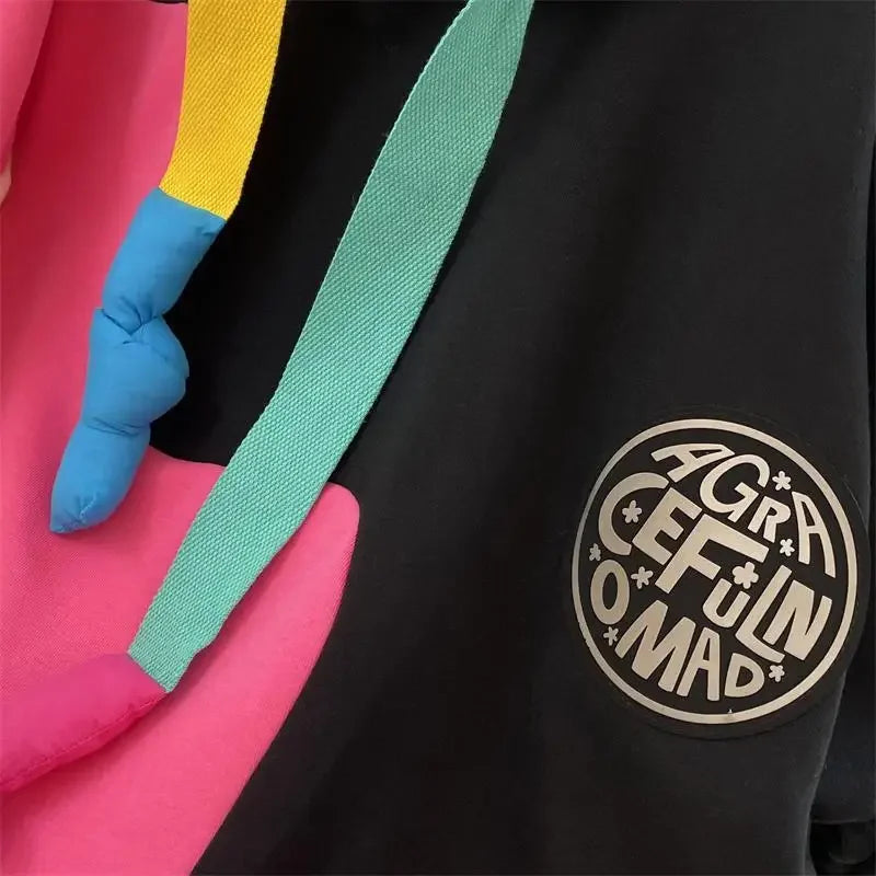 Casual Relaxed Fit Mid Length Cotton Hoodie for Women