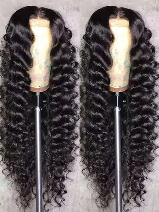 Elegant Long Deep Wave Fashion Wig