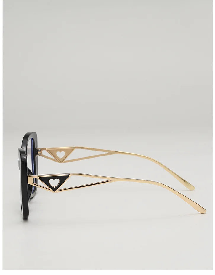 Oversized Square Blue Light Blocking Reading Glasses for Women