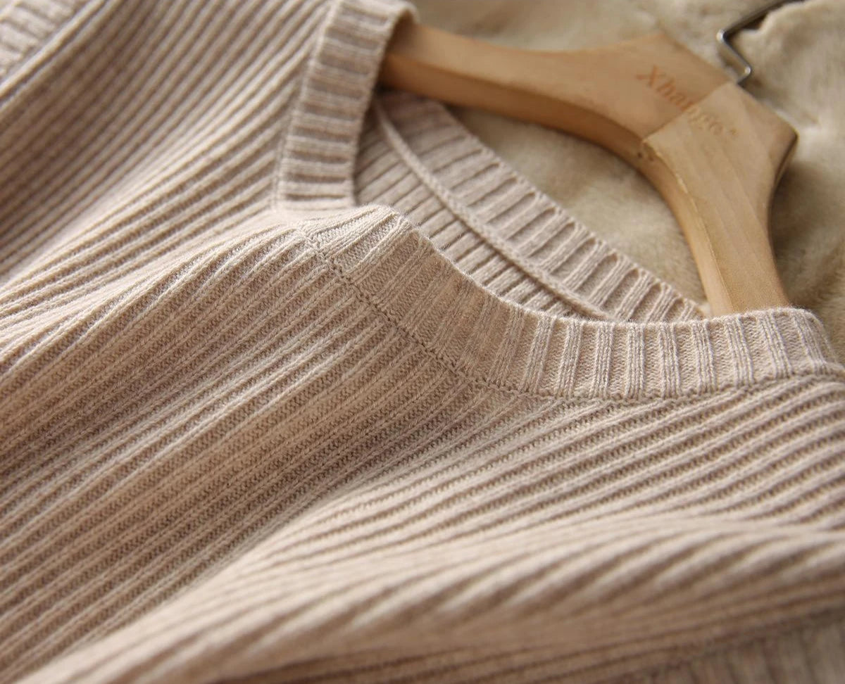 Waistcoat Round O Neck Solid Knit Vests for Women Pullover Lady Sweaters Wool Fashion 2025 Smooth Sleeveless Clothing Winter Y2k