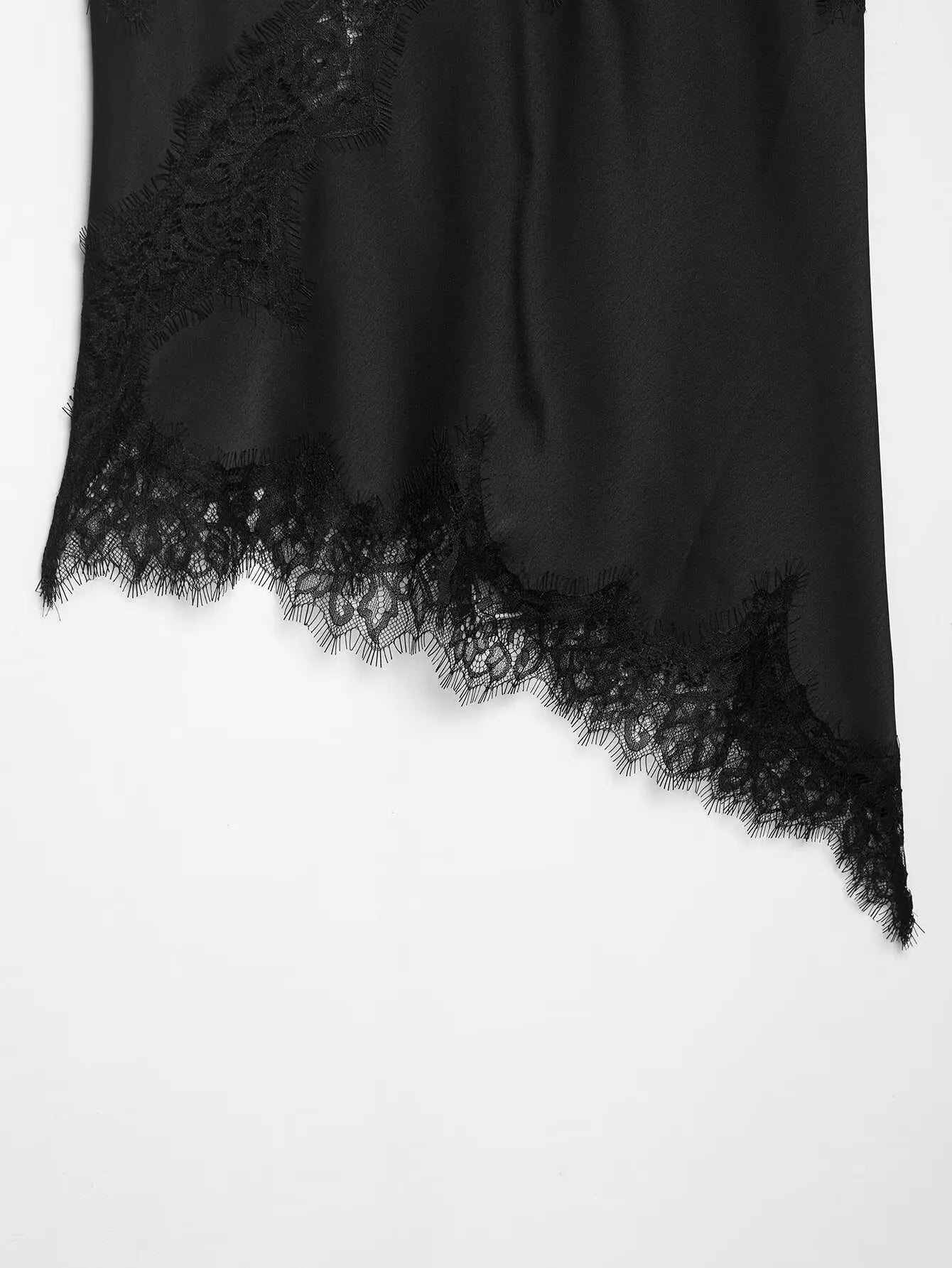 Elegant Lace Backless Asymmetrical Sleeveless Camisole for Women