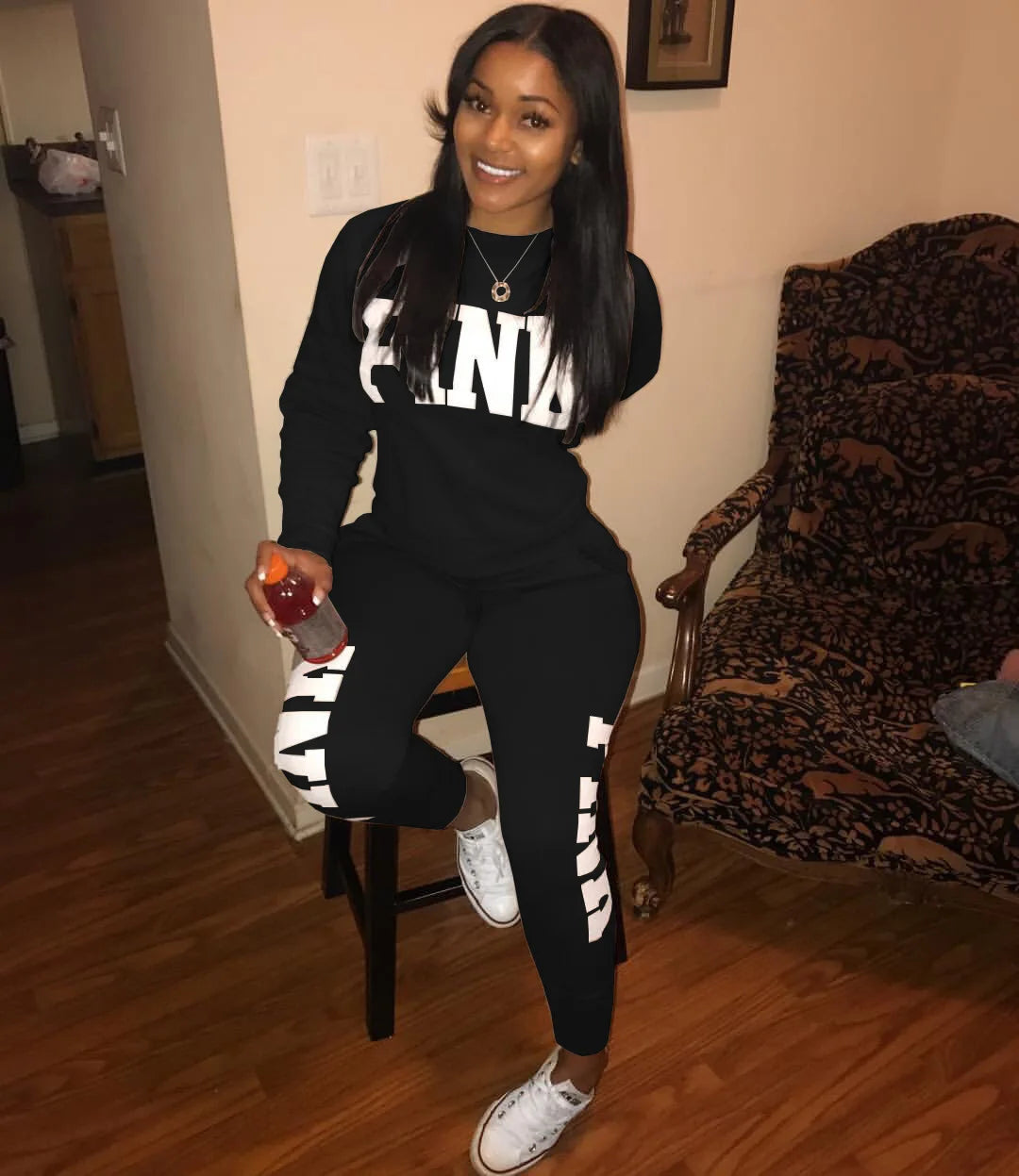 Quick Dry Slim Fit Two Piece Sportswear Set for Women