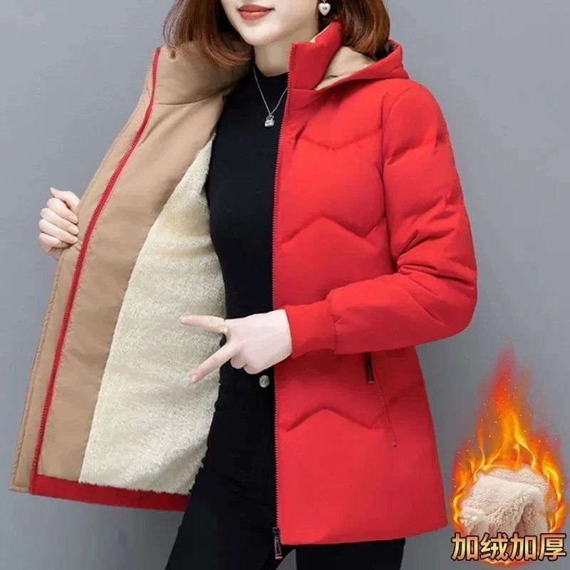 Slimming Winter Hooded Parka