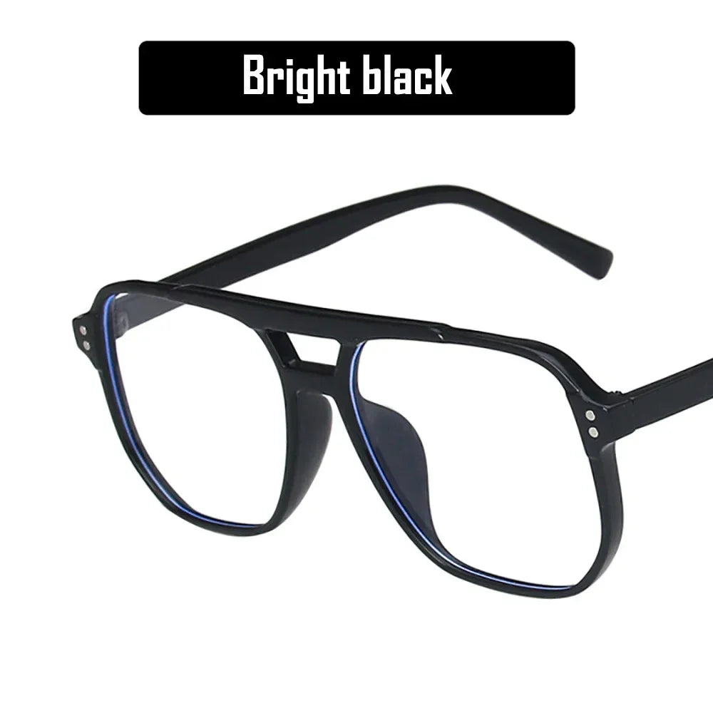 Retro Square Blue Light Blocking Glasses