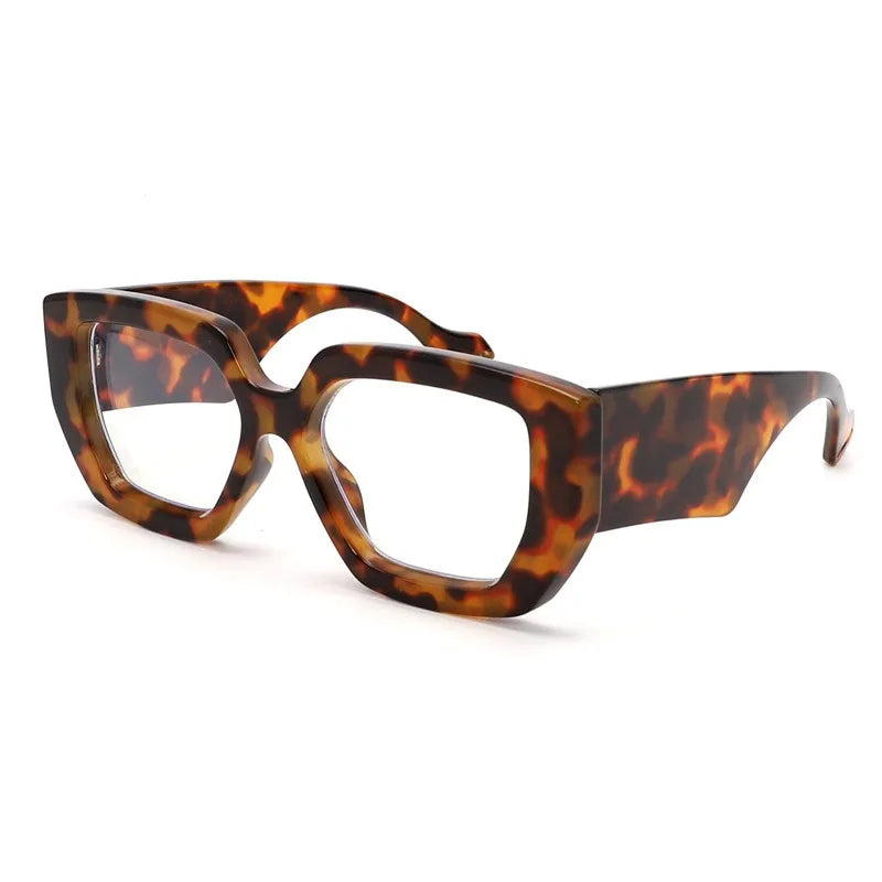 Retro Square Blue Light Blocking Glasses for Women