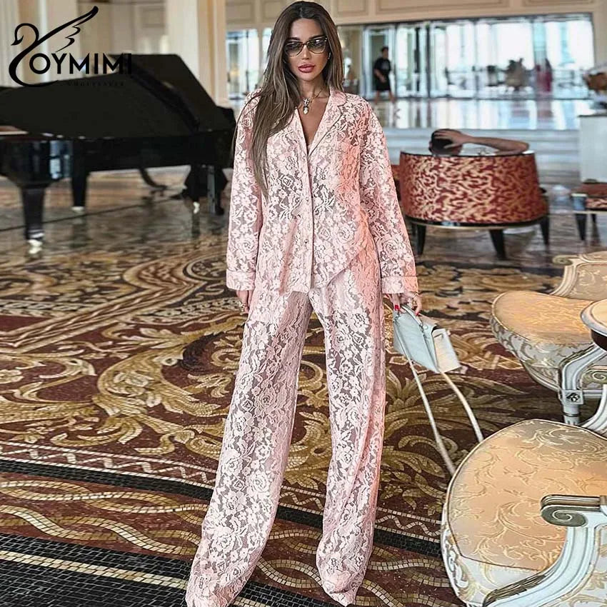 Soft Pink Two-Piece Set