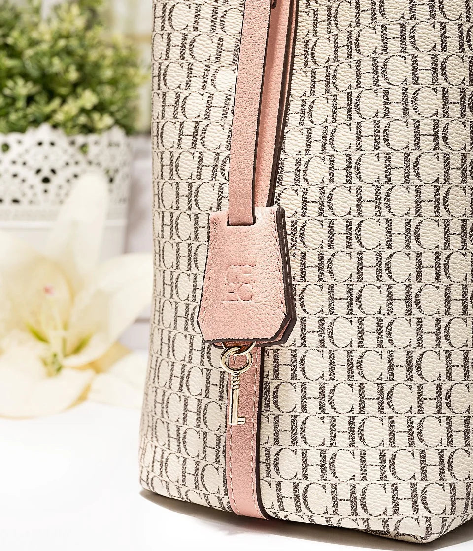 Classic PU Bucket Crossbody Handbag