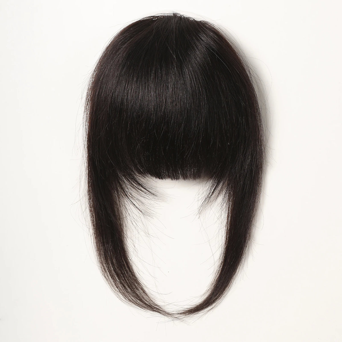 Thick Clip In Human Hair Bangs With Temples for Women