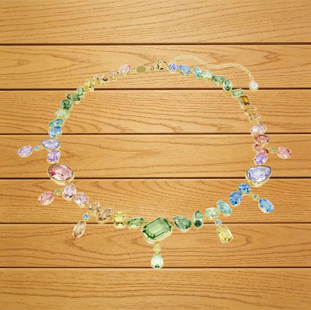 Dazzling Crystal Bridal Jewelry Set with Necklace for Women